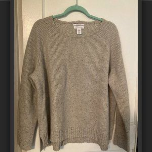 Nordstrom Signature 100% Cashmere Speckled Sweater  XXL